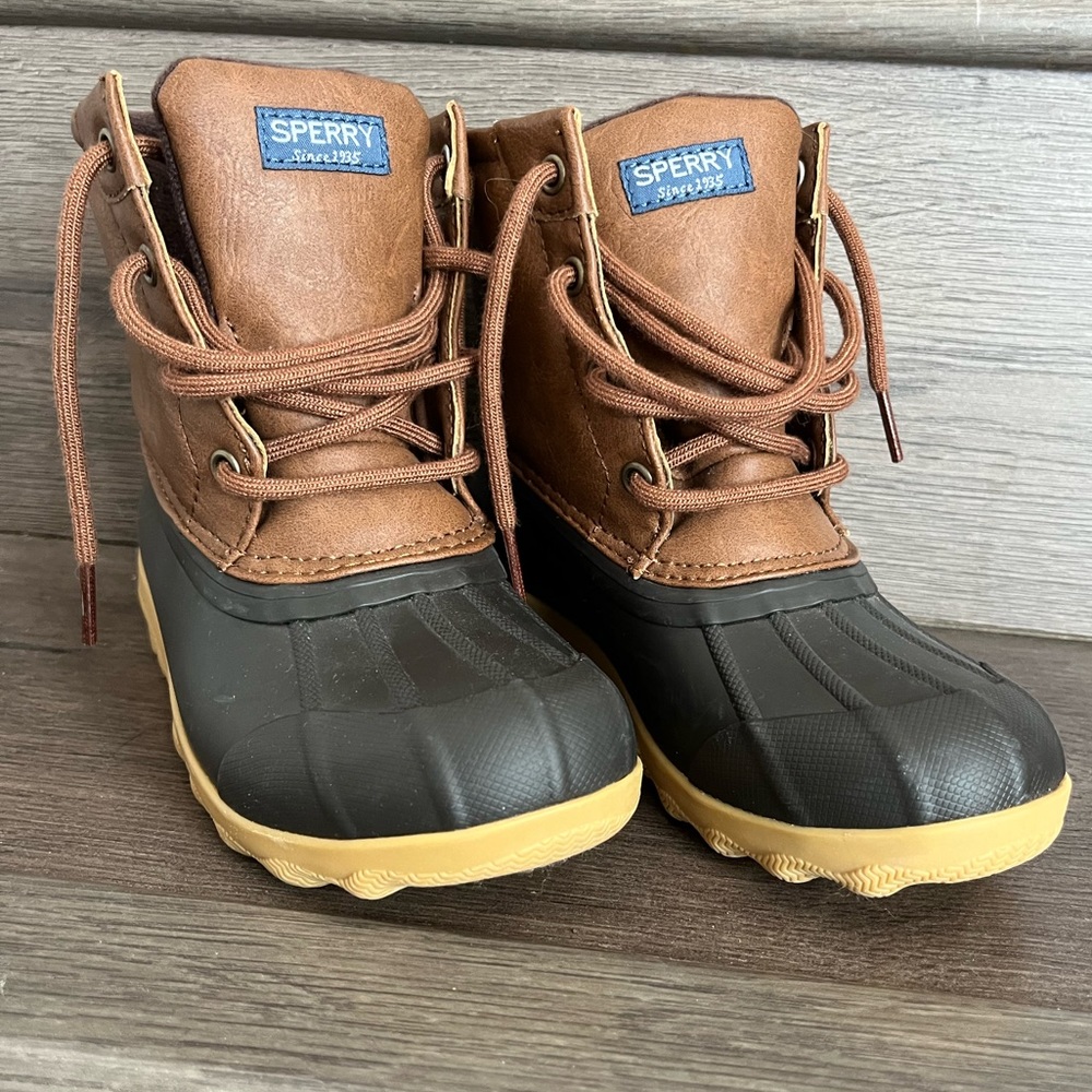 Kids Sperry Port Boots